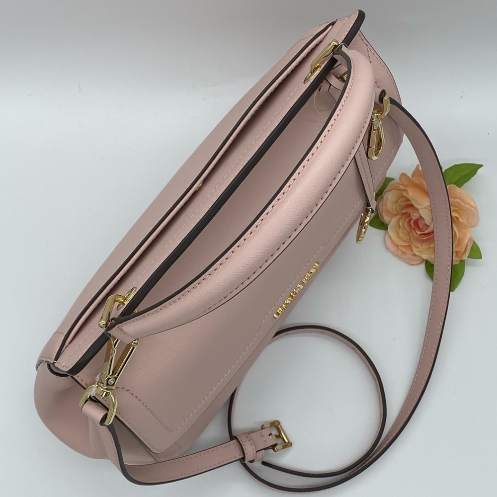 MICHAEL KORS TALIA LARGE TH SATCHEL BLOSSOM - Picture 8 of 16